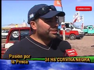 pasion por la pesca las 24hs  de la corvina negra parte 1