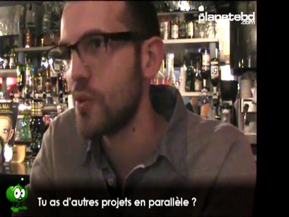 Hamo en interview pour planetebd.com