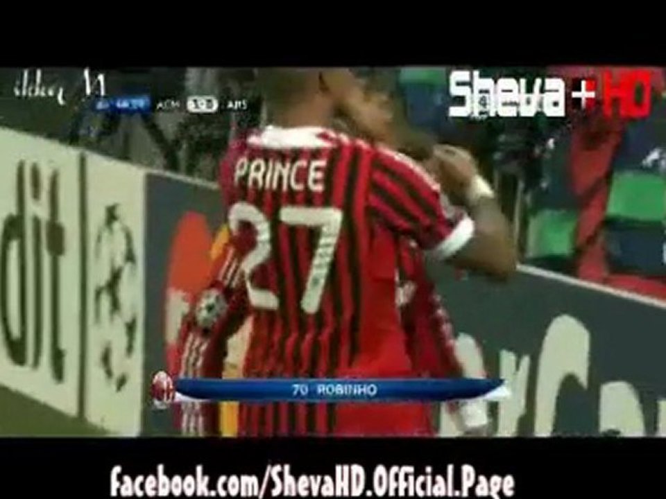A.C Milan vs Arsenal 4-0 Les buts