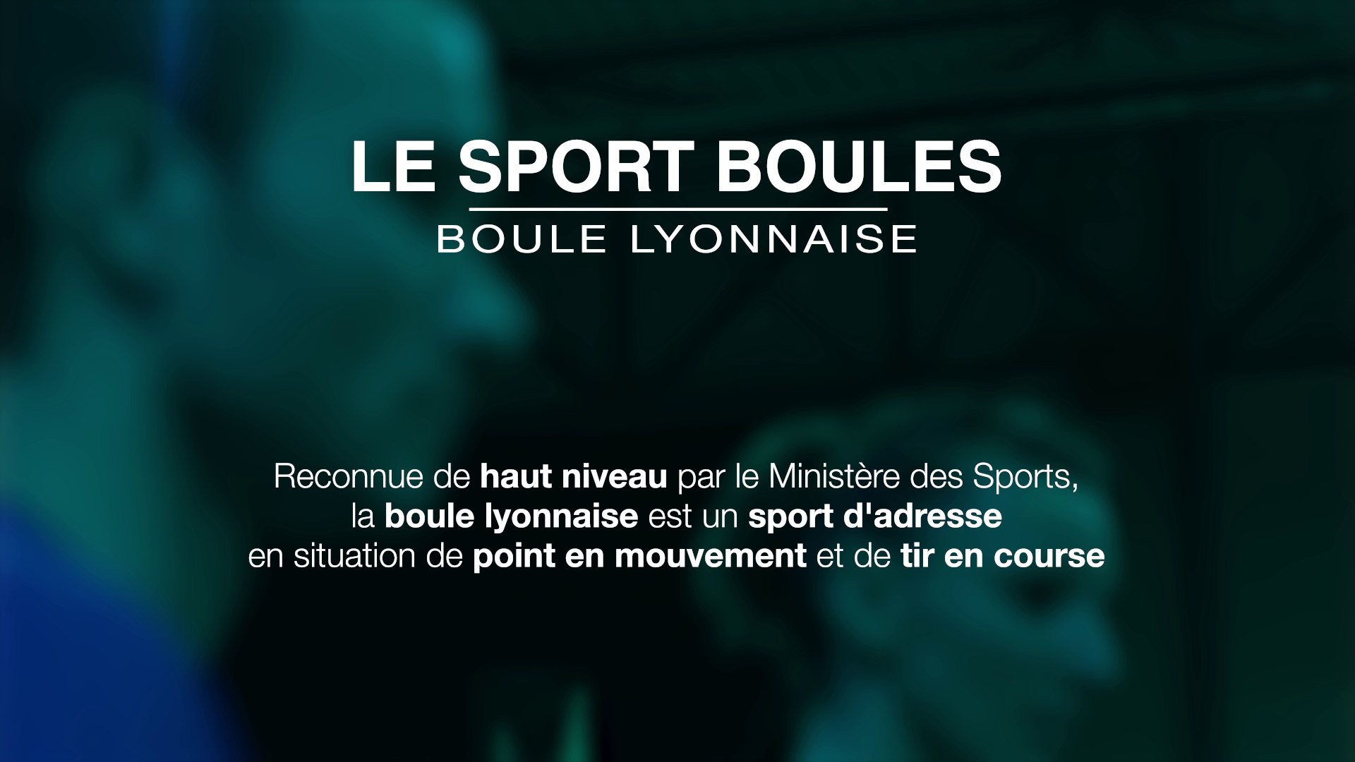 Clip de présentation de la Fédération Française du Sport-Boules - Vidéo  Dailymotion