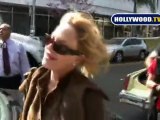 Melanie Griffith Has Lunch At Spago In Beverly Hills
