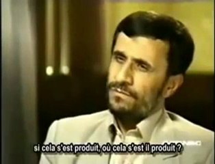 Ahmadinejad -Quel rapport entre la palestine et la shoah
