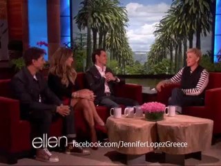 Jennifer Lopez & Marc Anthony on "Ellen" 13/02/12