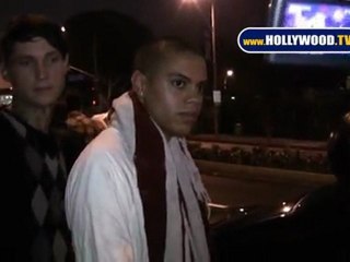 Evan Ross Parties Up at Boa