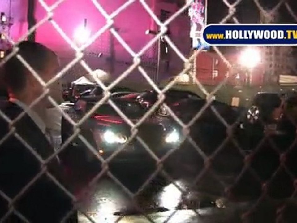 Heidi Klum Leaves Jimmy Kimmel Live!