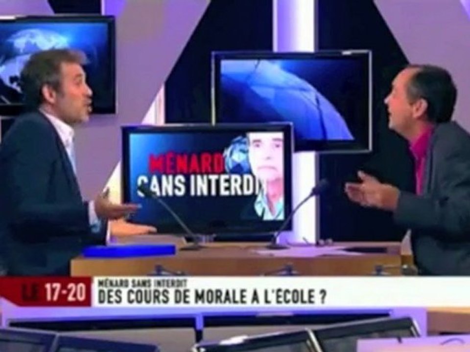 Des cours de morale ? (Vincent Cespedes)