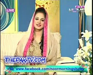 Noor Morning Show By PTV Home - 16th Feb 2012 --Prt 2