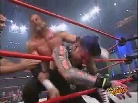 Jeff Jarrett & America's Most Wanted vs Jeff hardy & Chris Sabin & Lance Hoyt