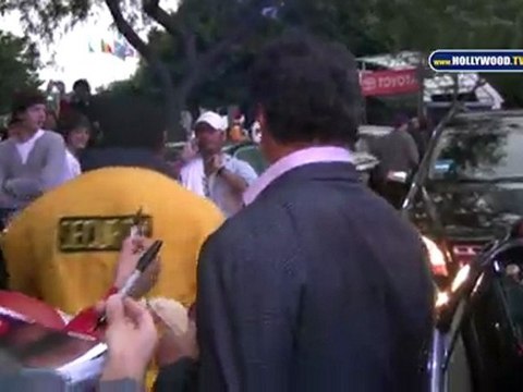 Sylvester Stallone Hits Staples Center for Lakers Game