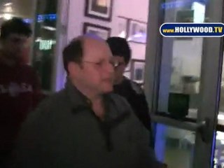 Jason Alexander Autographs For Fans Outside ArcLight