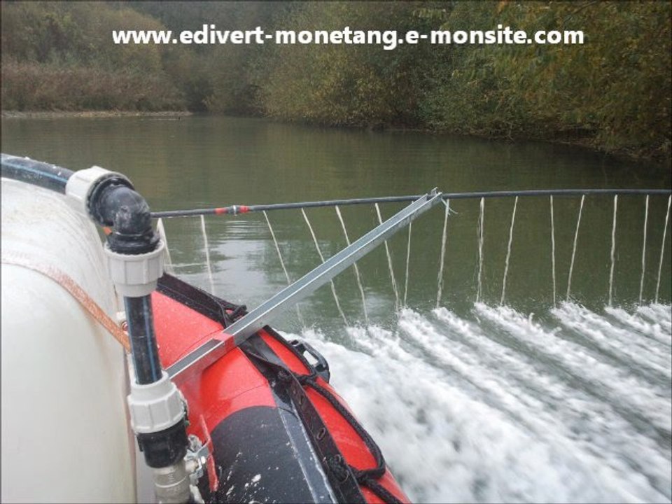 Entretien d'etangs, désenvasement, epandage d'un produit 100% naturel, curage, faucardage