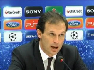 Allegri: "Peccato per le occasioni sprecate"