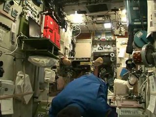 Uzayda böyle namaz kıldı