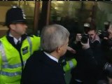 Chris Huhne arrives at court