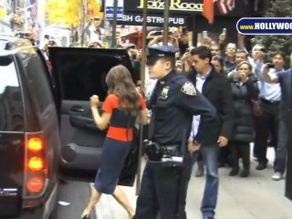 Victoria Beckham and Harper in NYC