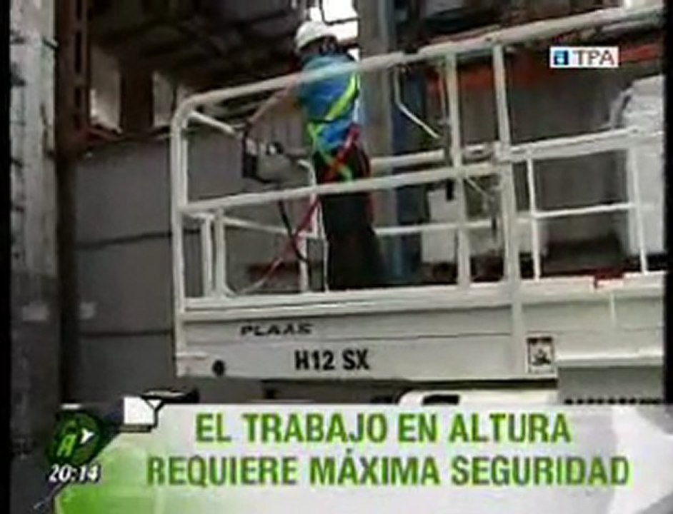 Seguridad en Trabajos en Altura I