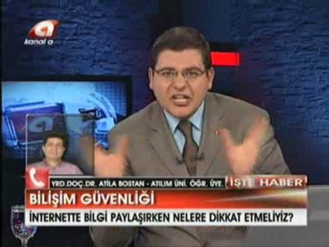 15.02.2012 KANAL A - ATİLLA BOSTAN TELEFON BAĞLANTISI