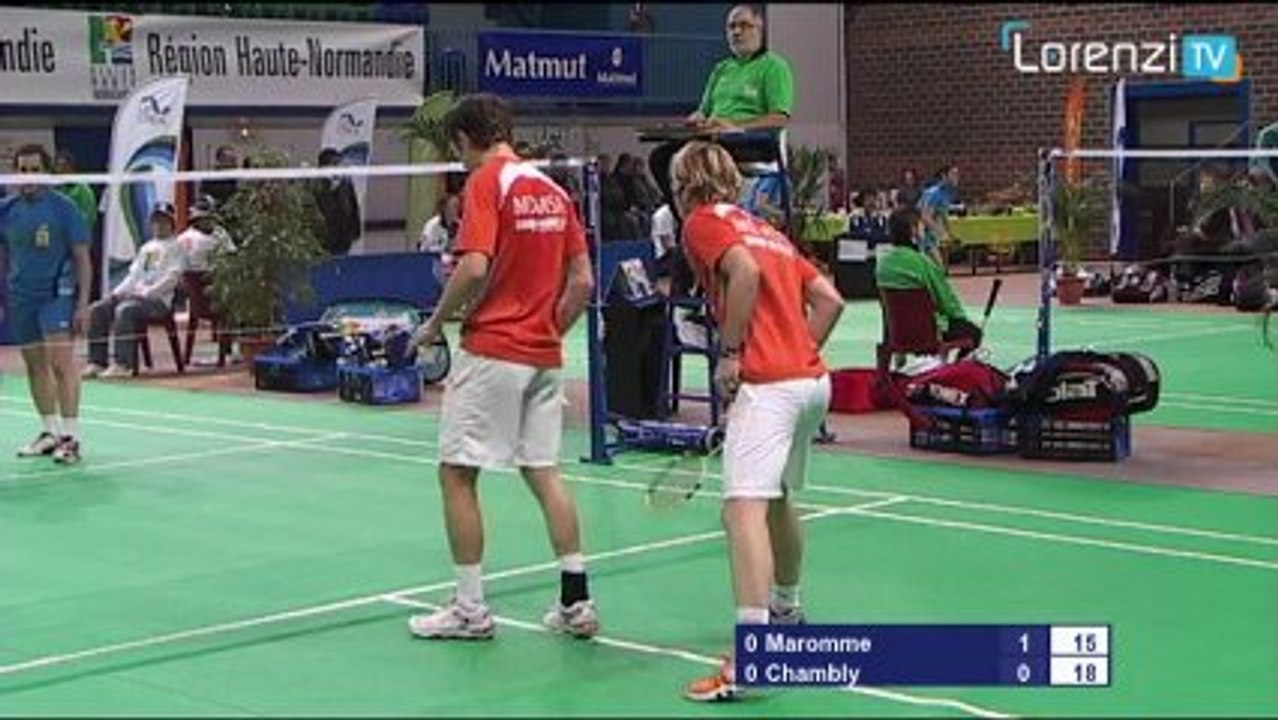 Double Homme - Top 12 - 7ème journée : Maromme - Chambly