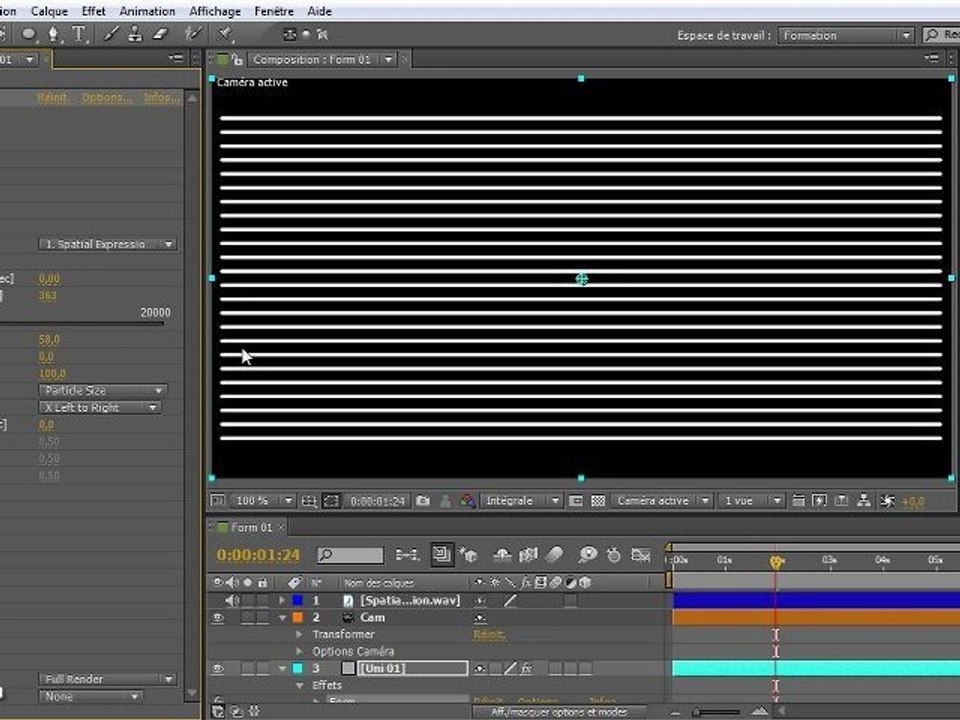 After Effects CS5 : Trapcodes Form