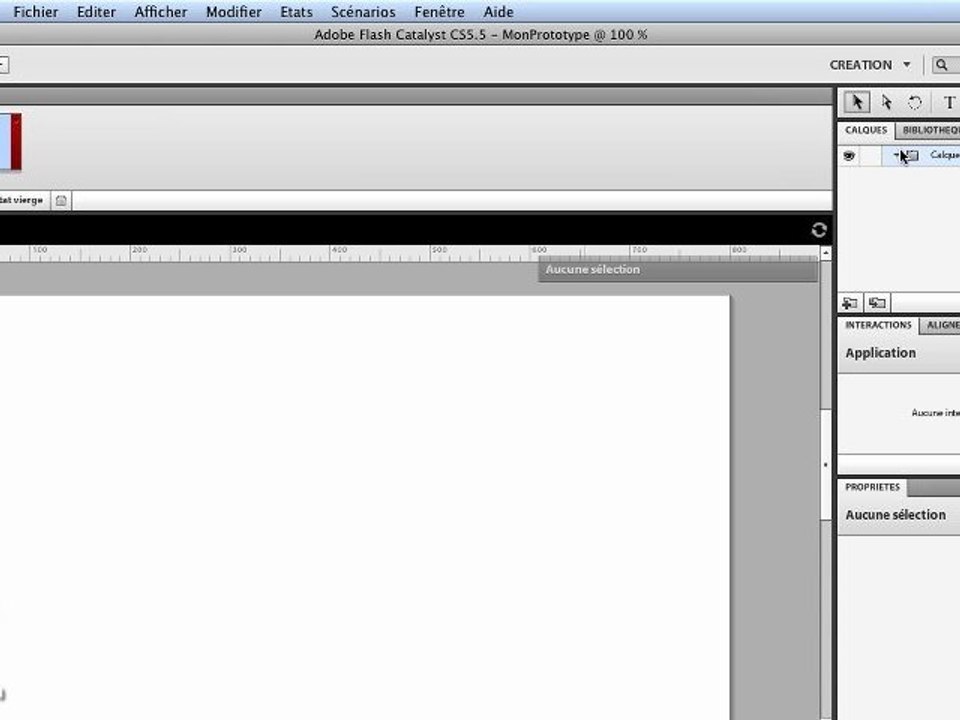Flash Catalyst CS5.5 : Découverte