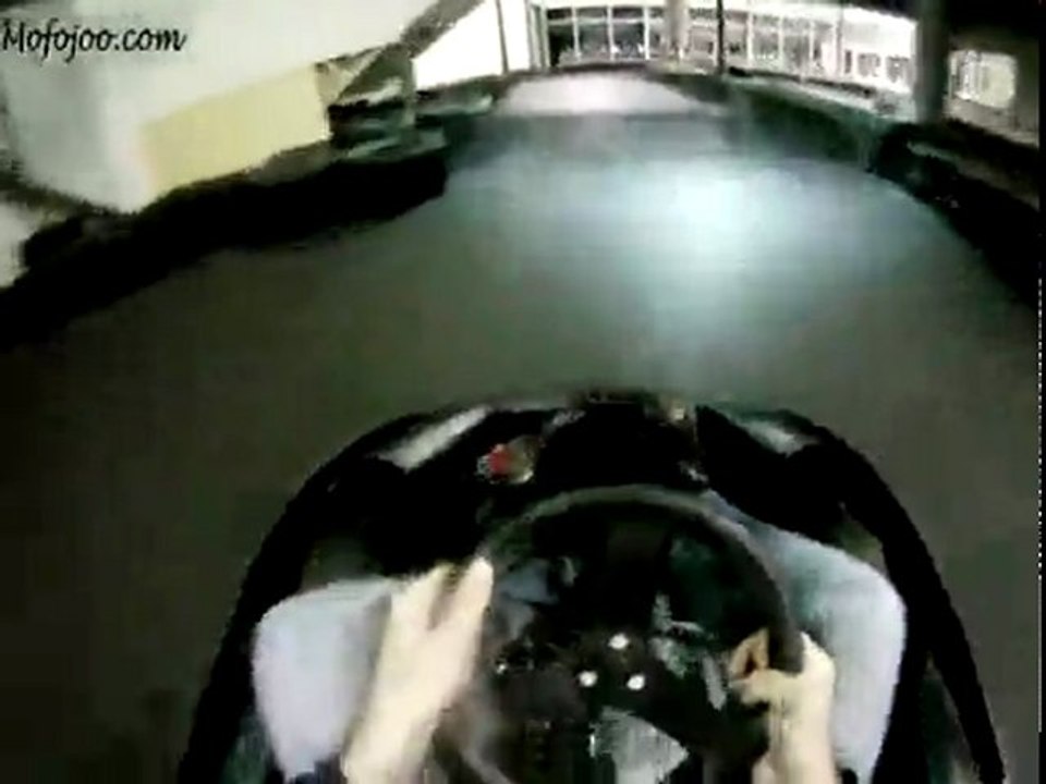 Amateur karting Action500 in Laval with gopro on board