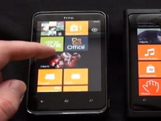 Porównanie Nokia Lumia 800 vs HTC 7 Pro