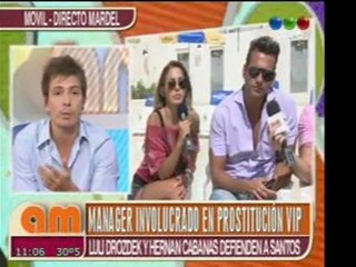 Pronto.com.ar Hernan Cabanas y Luli defienden a LS