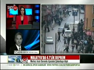 Malatya'da 4.7'lik Deprem