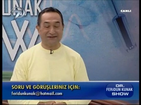 16 Şubat 2012 Dr. Feridun KUNAK Show Kanal7 1/2