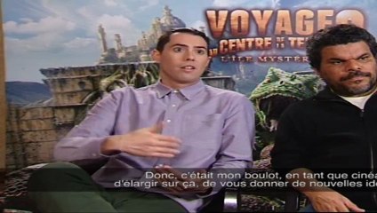 Interview exclusive Luis Guzman et Brad Peyton - Voyage au centre de la terre 2