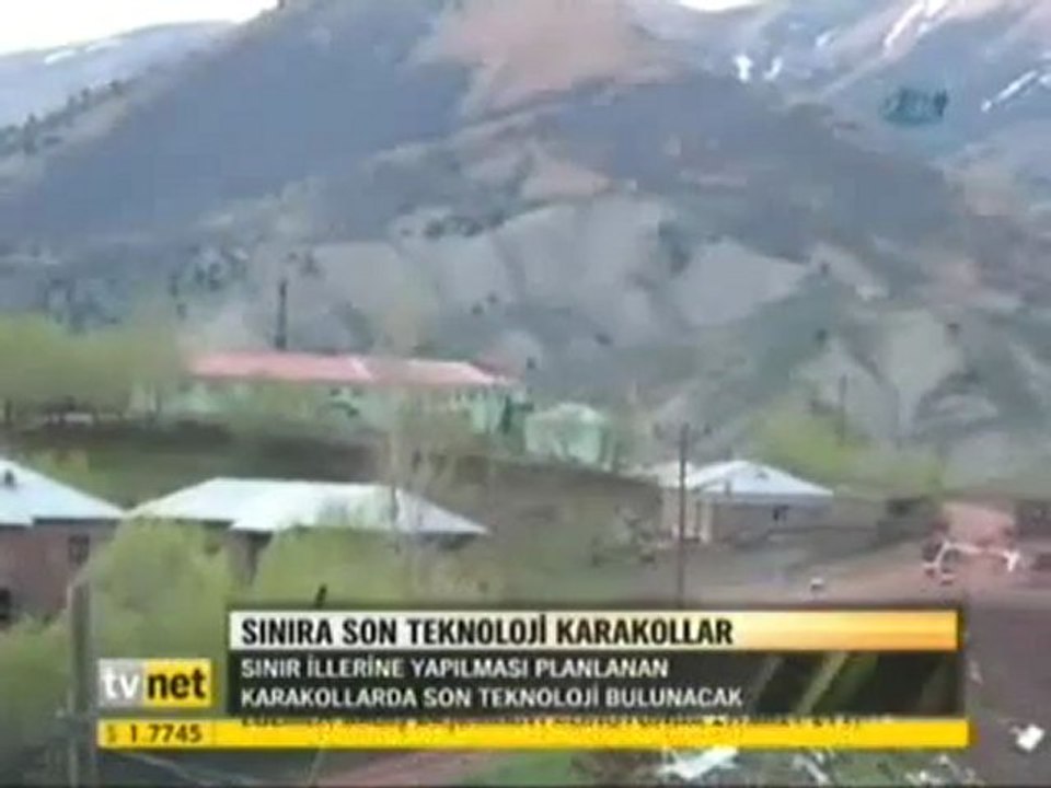 Sınırlara 92 Teknolojik Karakol Geliyor www.emlaklobisi.com ilhan Çamkara
