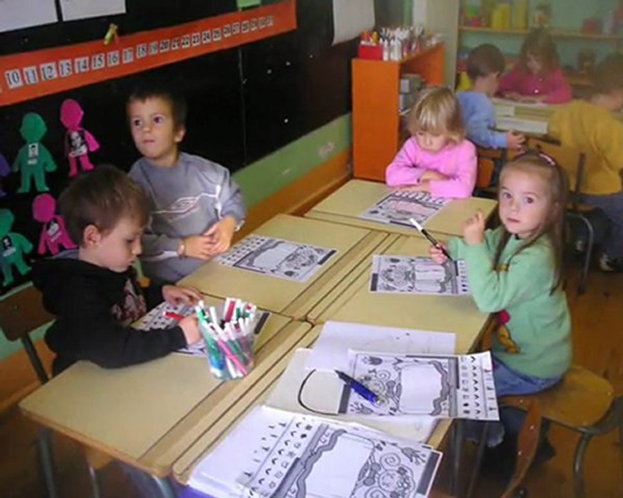 1 journée à la maternelle