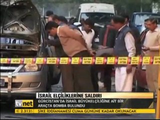 İsrail Büyükelçilik'lerine Bombalı Saldırılar