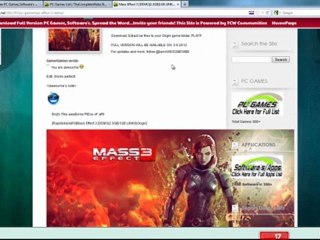 Download Mass Effect 3 [DEMO] PC Free! ONLY 3 Links!