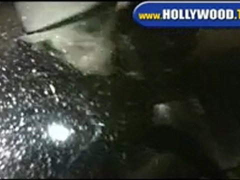 Lindsay Lohan & Sam Spotted Leaving Dan Tana's