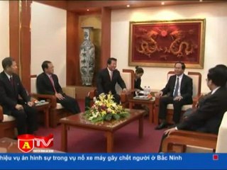 Bộ trưởng Trần Đại Quang tiếp Đại sứ đặc biệt Nhật   Việt