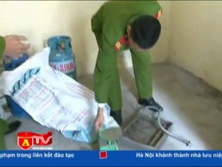 Bắt giữ vụ san chiết gas trái phép ở Vạn Phúc