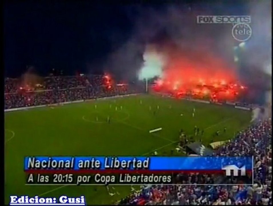 Nacional ante Libertad A las 20:15 por Copa Libertadores
