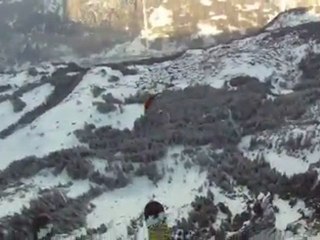 Speedflying In Wengen