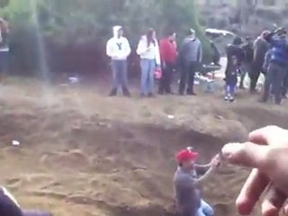 Dune Buggy Jumps Spectator