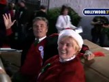 Celebrity Christmas Parade Drives through Hollywood