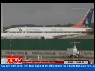 Đức cảnh báo tịch thu máy bay thứ 2 của hoàng tử Thái Lan