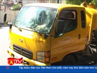 Vi phạm xả phế thải của Công ty CP thoát nước môi trường HN