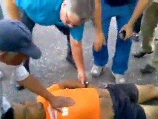 GRUA DE LA POLICIA ARAGUA ATROPELLANDO A ESTUDIANTE MARACAY