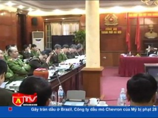 Bộ CA làm việc với CATP Hà Nội