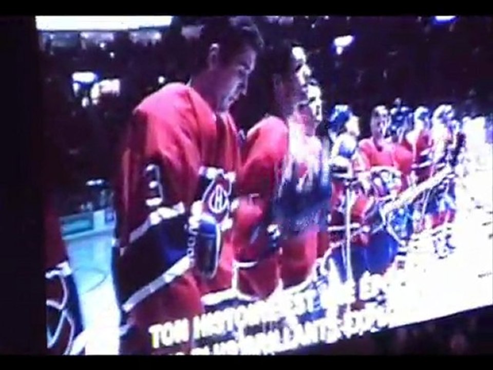 MA PREMIÈRE SOIRÉE DE HOCKEY AUX CANADIENS  MONTREAL