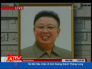 Đẫm nước mắt lễ truy điệu Chủ tịch Kim Jong Il