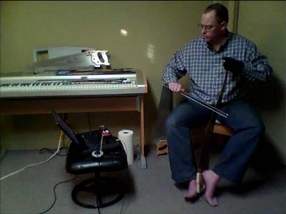 Only Love from Nana Mouskouri on musical saw