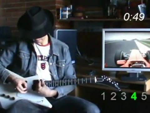A F1 Lap Played On Slide Guitar