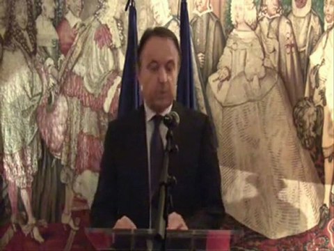 Jean-Pierre Bel, Président du Sénat - Résidence de France - 15 février 2012